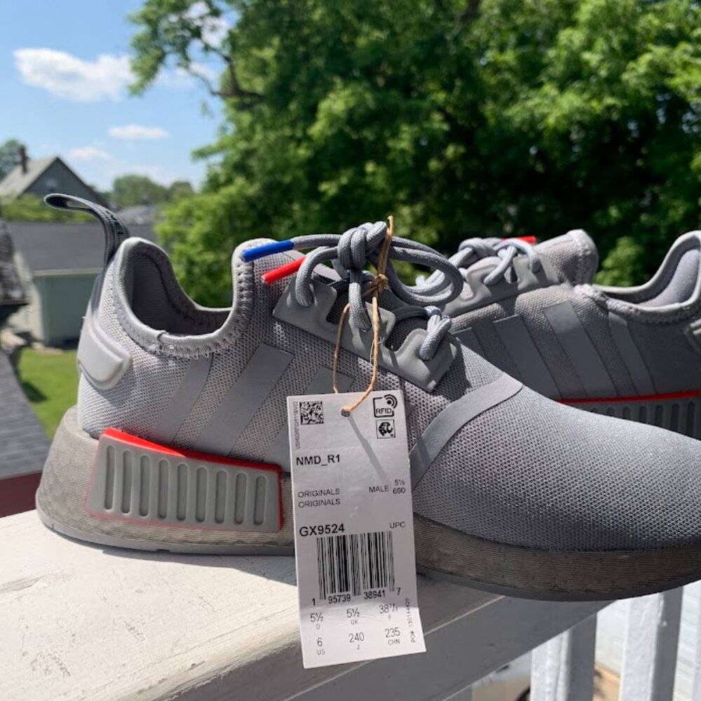 Adidas originals, NMD_R1, Men #5.5, Grey